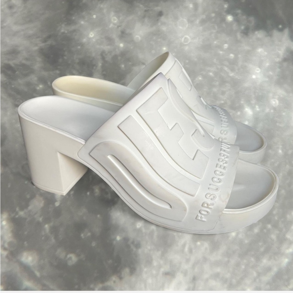 Diesel rubber Pamela sandal summer heels EU 40 Women’s 9
